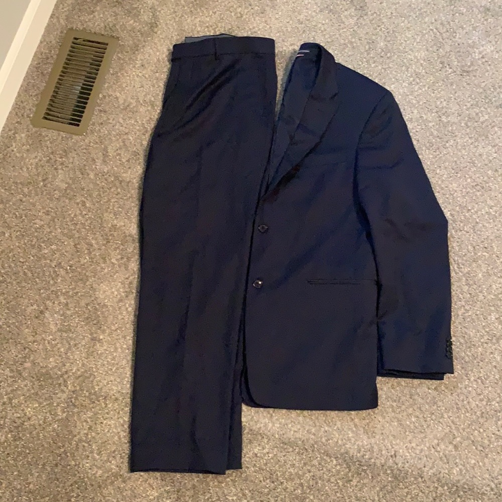 Men’s Tommy Hilfiger Navy Slim Fit Suit